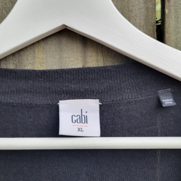 Cabi Ballet Sweater #3160 Black XL - Picture 5 of 6